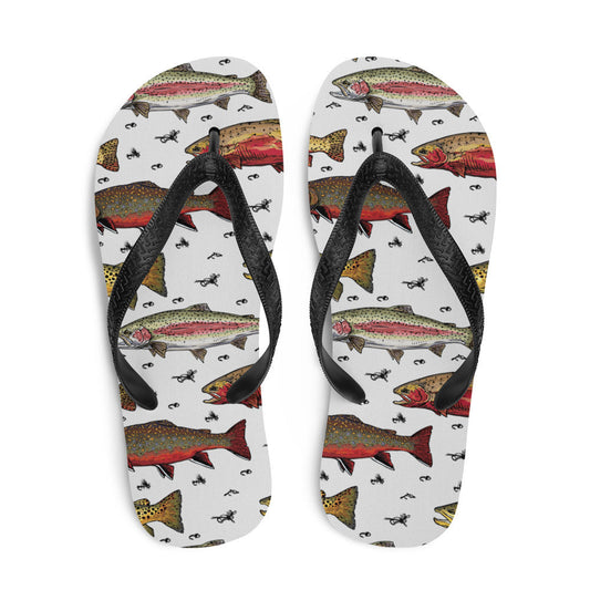 Trout Party Flip-Flops